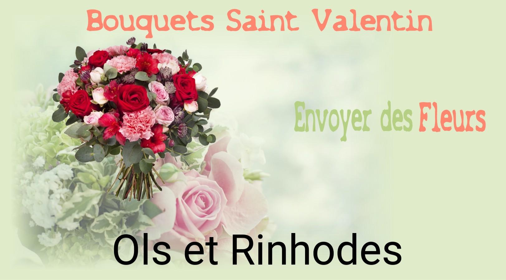 Roses de Saint-Valentin livrées à Ols-et-Rinhodes